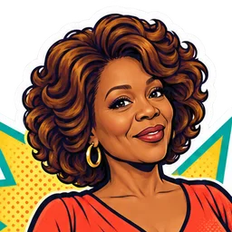 Alfre Woodard, drawn as a comic character