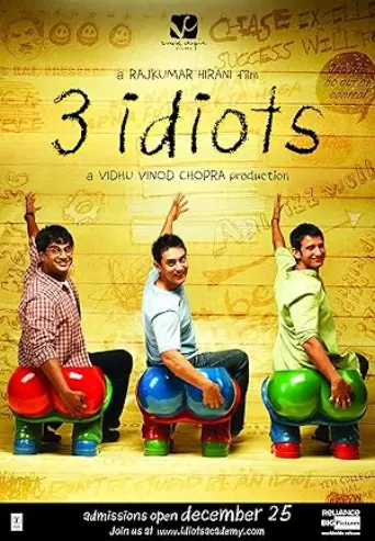 3 Idiots (2009) poster