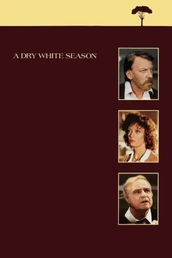 A Dry White Season (1989) (1989) poster