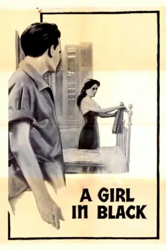 A Girl in Black (1956) poster