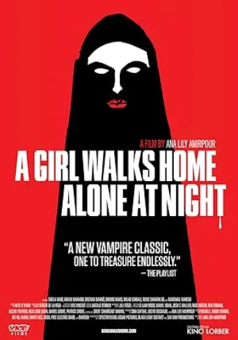 A Girl Walks Home Alone at Night (2014) poster