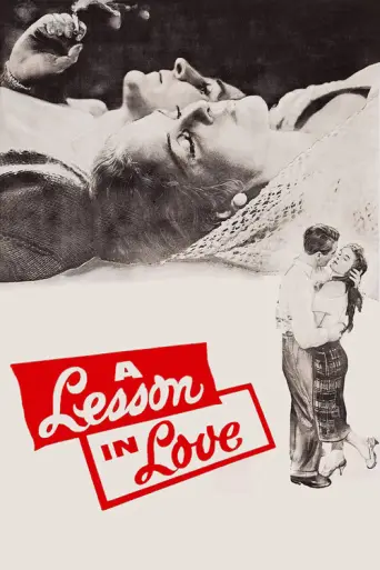 A Lesson in Love (1954) poster