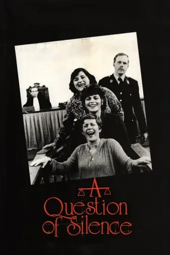 A Question of Silence (1982) poster