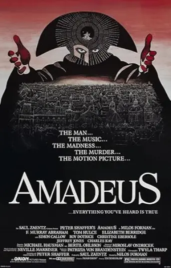 Amadeus (1984) poster