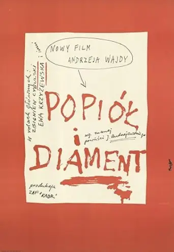 Ashes and Diamonds (1958) poster