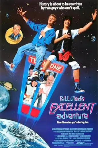 Bill & Ted's Excellent Adventure (1989) poster