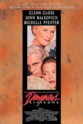 Dangerous Liaisons (1988) poster