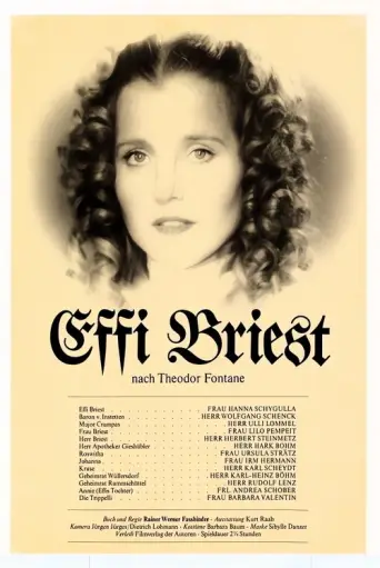 Effi Briest (1974) poster