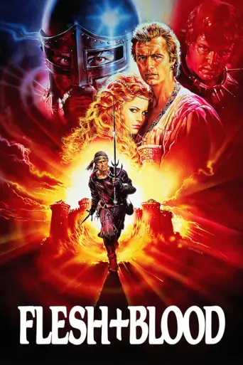 Flesh+Blood (1985) (1985) poster