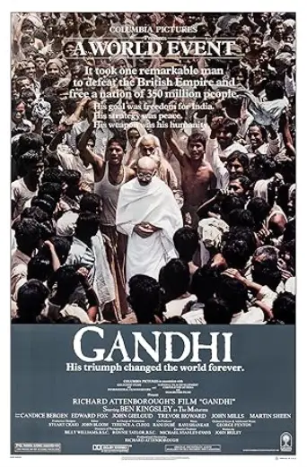 Gandhi (1982) poster