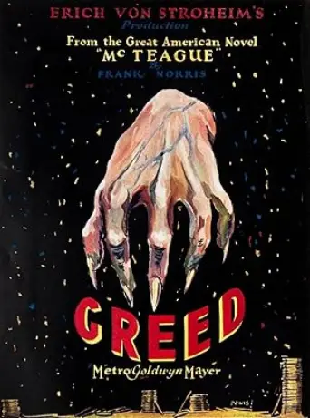 Greed (1924) poster