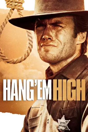 Hang 'Em High (1968) poster