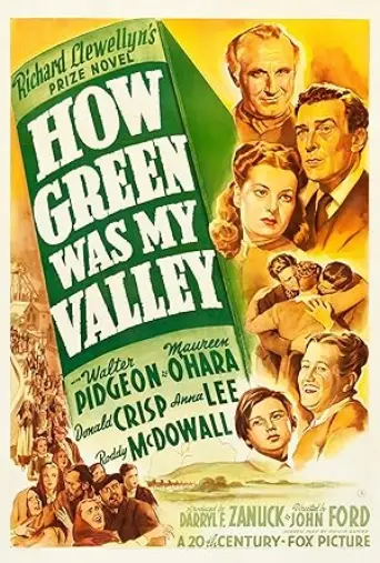 How Green Was My Valley (1941) poster