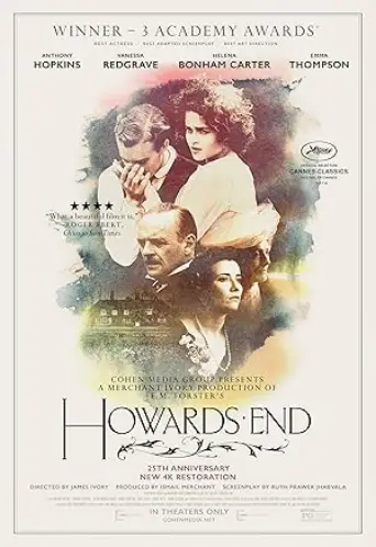 Howards End (1992) poster