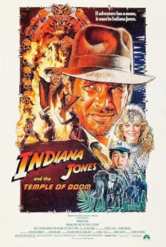 Indiana Jones and the Temple of Doom (1984) poster