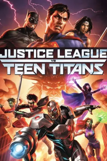 Justice League vs. Teen Titans (2016) poster