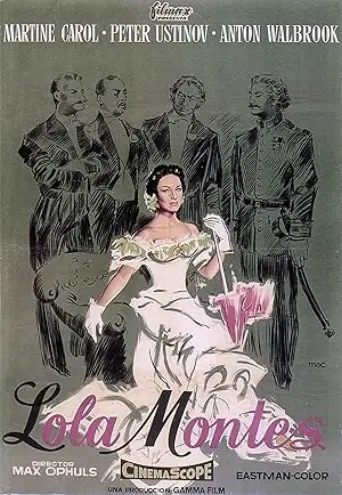 Lola Montès (1955) poster
