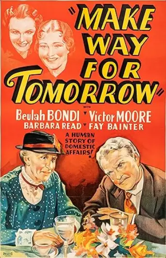 Make Way for Tomorrow (1937) poster