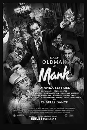 Mank (2020) poster