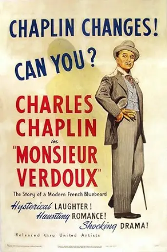 Monsieur Verdoux (1947) poster