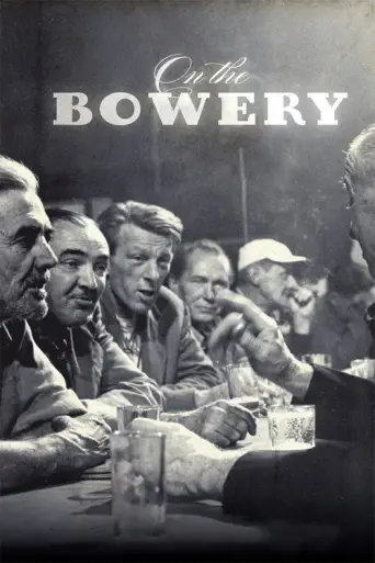 On the Bowery (1956) poster