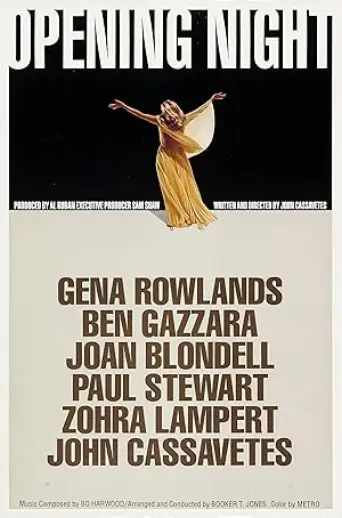 Opening Night (1977) poster