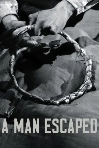 A Man Escaped (1956) (1956) poster