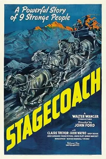 Stagecoach (1939) poster