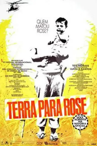 Terra para Rose (1987) poster