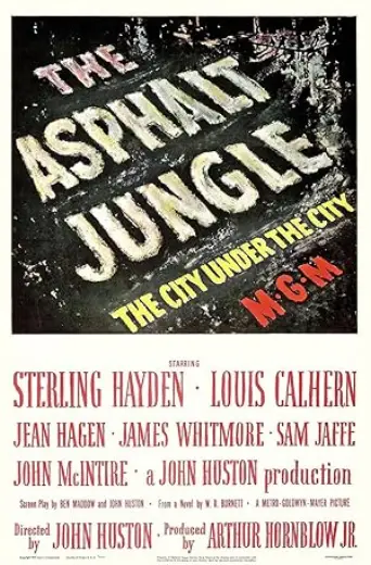 The Asphalt Jungle (1950) poster