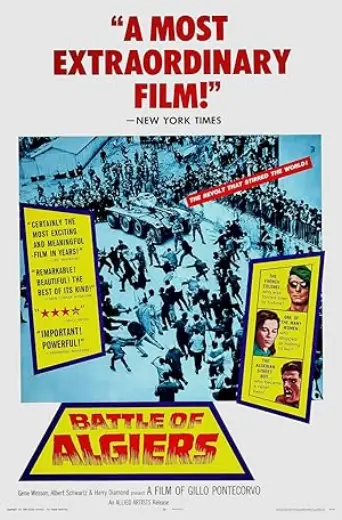 The Battle of Algiers (1966) poster