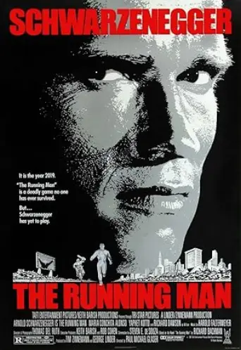 The Running Man (1987) poster