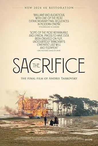 The Sacrifice (1986) poster