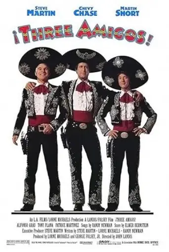 Three Amigos! (1986) poster