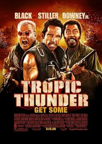 Tropic Thunder (2008) poster