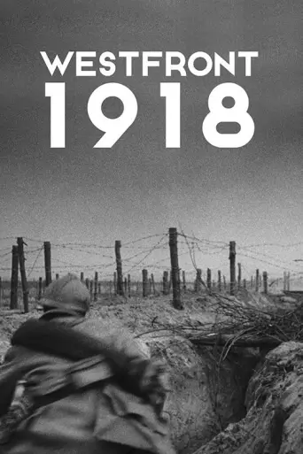 Westfront 1918 (1930) poster