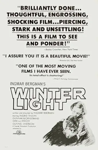 Winter Light (1963) poster